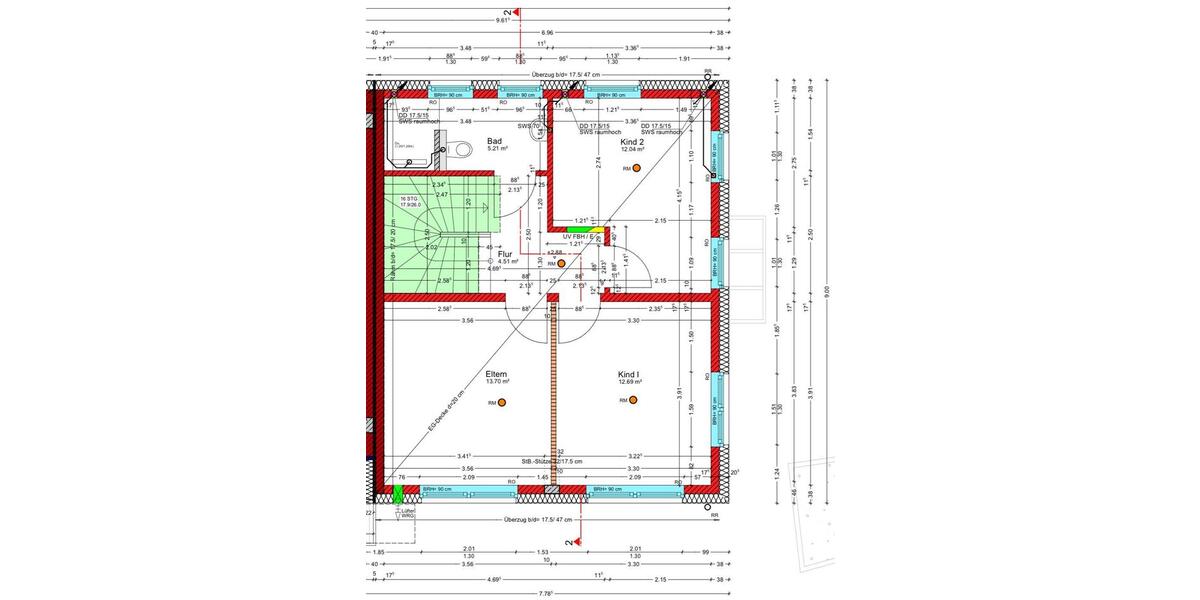 Reihenhaus Mettingen - 6 Zimmer, 130 m&sup2;, 1.430&euro; | Angebot:25905786