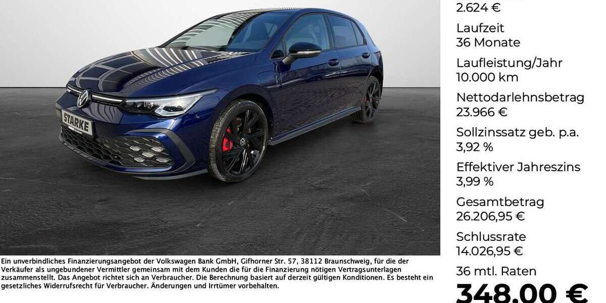 VW Golf GTE 53.148 km 26.590 &euro; Georgsmarienhütte 49124