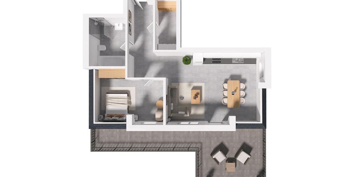 Einfamilienhaus Lotte - 2 Zimmer, 81 m&sup2;, 1.320&euro; | Angebot:24813801