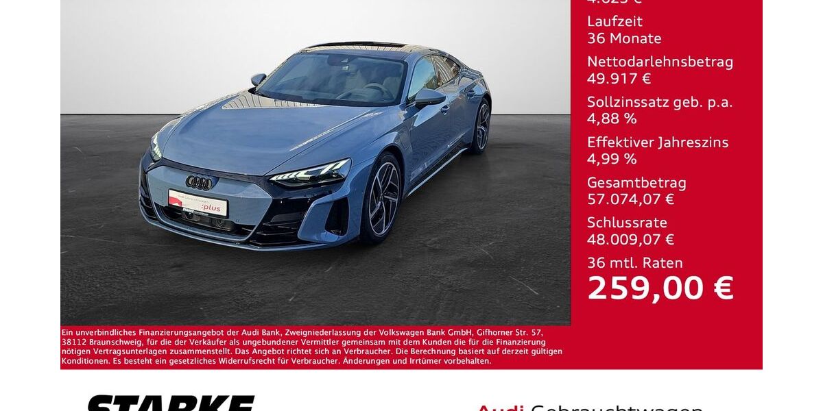 Audi e-tron GT 25.389 km 52.960 &euro; Osnabrück 49080