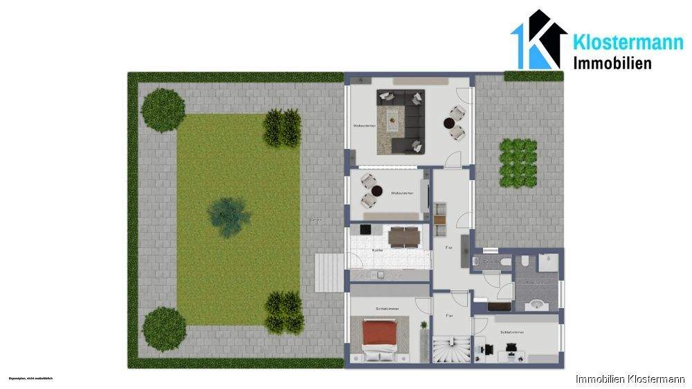 Reihenmittelhaus Osnabrück Dodesheide - 3 Zimmer, 102 m&sup2;, 275.000&euro; | Angebot:25267725