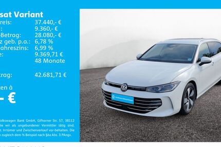 VW Passat Variant 25.638 km 37.440 € Melle 49324