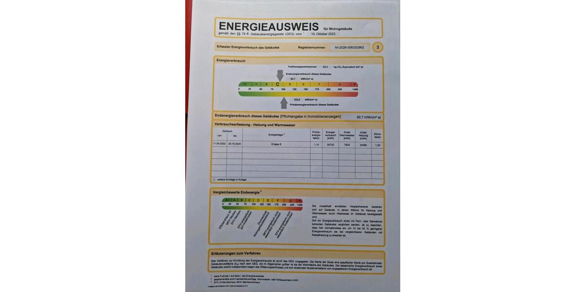 Reihenhaus Melle - 4 Zimmer, 90 m&sup2;, 195.000&euro; | Angebot:26367413