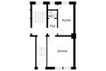 Erdgeschoßwohnung Osnabrück Wüste - 2 Zimmer, 35 m&sup2;, 372&euro; | Angebot:26569236