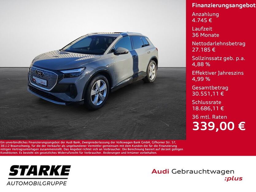Audi Q4 e-tron 89.523 km 31.930 € Osnabrück 49080