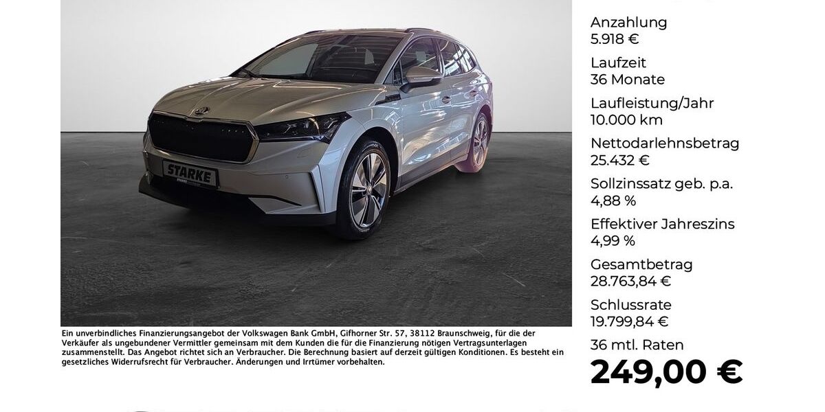 Skoda Enyaq 13.188 km 31.350 &euro; Ibbenbüren 49477