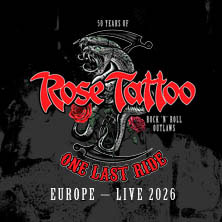 Rose Tattoo - Rock'n'Roll Outlaws – One Last Ride 26.07.2026 Hyde Park Osnabrück
