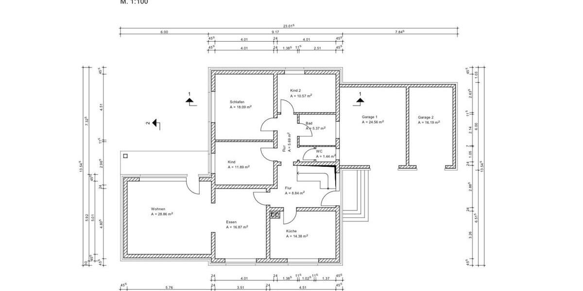 Erdgeschoßwohnung Melle Bruchmühlen - 5 Zimmer, 120 m&sup2;, 1.200&euro; | Angebot:25613300