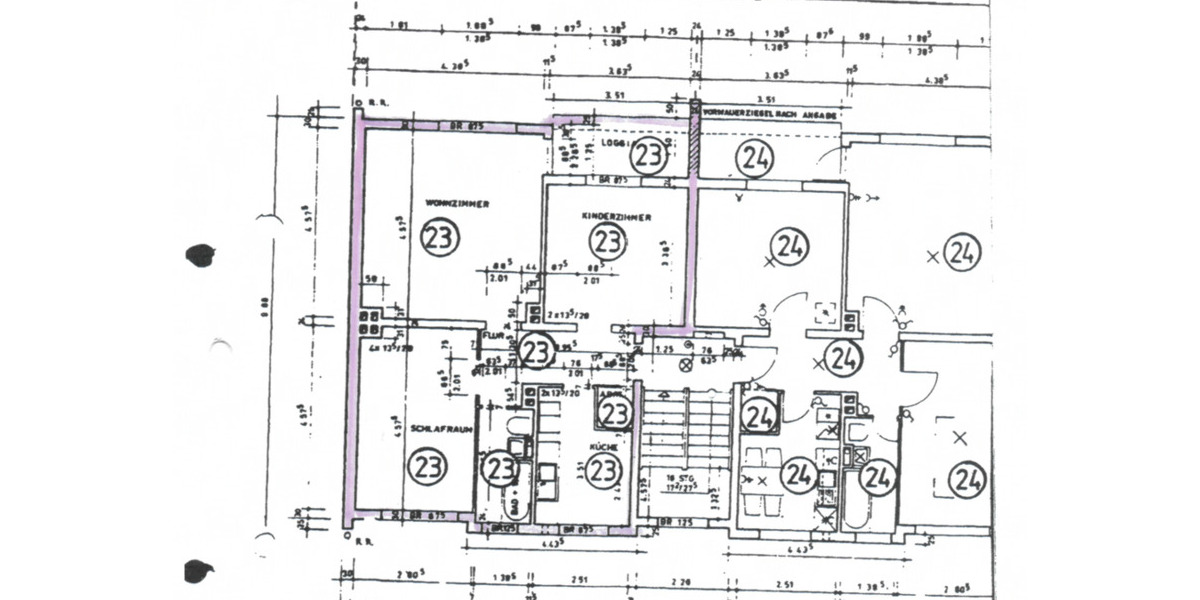 Etagenwohnung Osnabrück Gretesch - 3 Zimmer, 67 m&sup2;, 169.000&euro; | Angebot:25269622