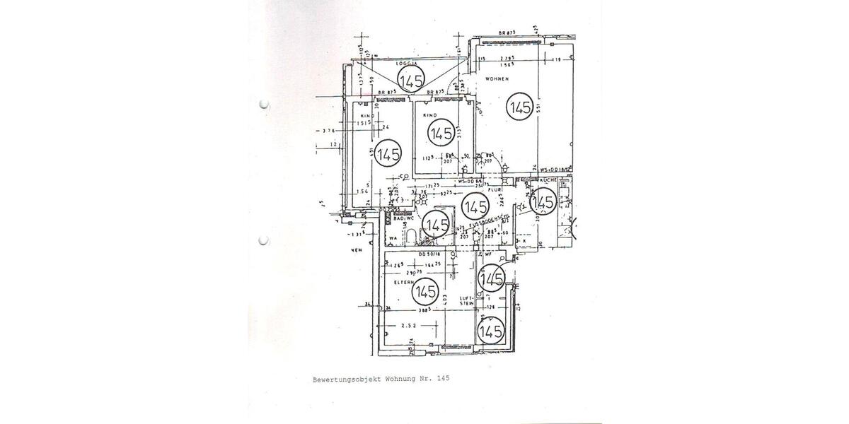 Etagenwohnung Osnabrück Eversburg - 4 Zimmer, 84 m&sup2;, 159.000&euro; | Angebot:26350868