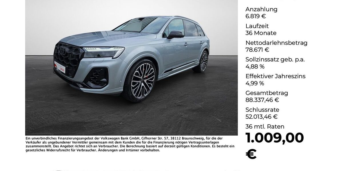 Audi Q7 13.285 km 79.790 &euro; Osnabrück 49080
