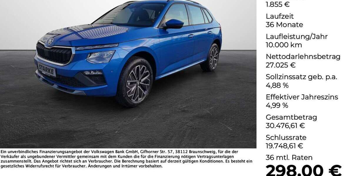 Skoda Kamiq 7.165 km 28.790 &euro; Georgsmarienhütte 49124