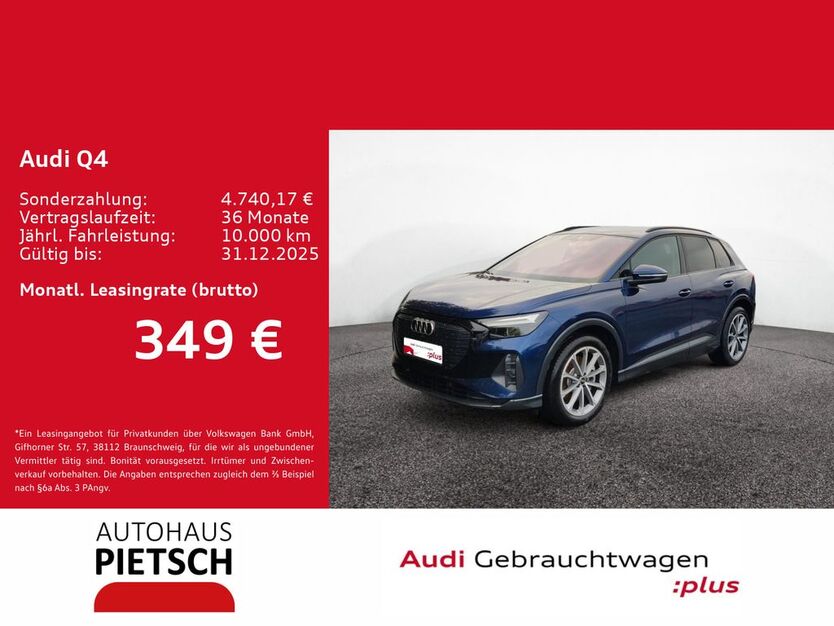 Audi Q4 e-tron 6.412 km 46.990 € Melle 49324