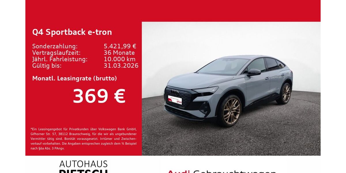 Audi Q4 e-tron 4.627 km 51.930 &euro; Melle 49324