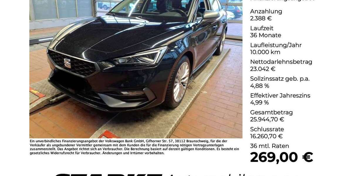 Seat Leon 56.172 km 25.430 &euro; Osnabrück 49078