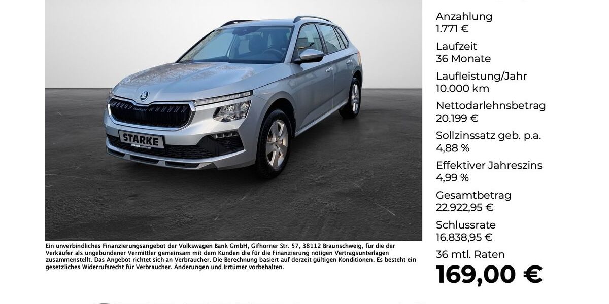 Skoda Kamiq 18.469 km 21.970 &euro; Osnabrück 49084