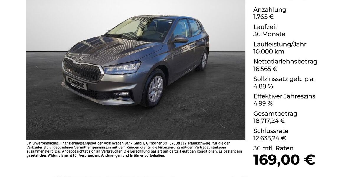 Skoda Fabia 18.546 km 18.330 &euro; Osnabrück 49084