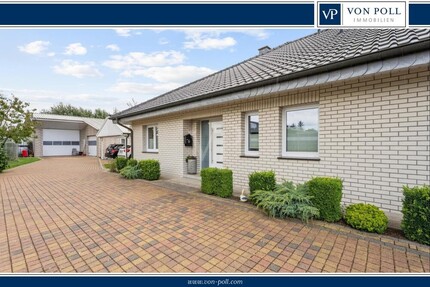 Rarität für Selbstständige! Junge Betriebs- und Wohnimmobilie mit Lagerhalle - Haus Mettingen Mettingen | Angebot:22979014