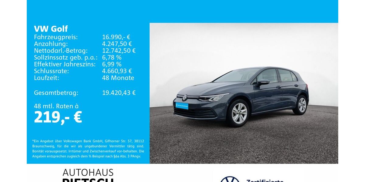 VW Golf 79.518 km 16.990 &euro; Melle 49324