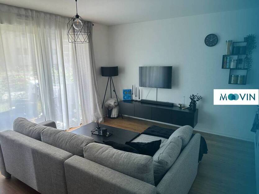 Moderne 1-Zimmer-Wohnung mit Einbauküche und Terrasse!
