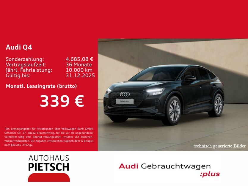 Audi Q4 e-tron 7.975 km 45.990 € Melle 49324