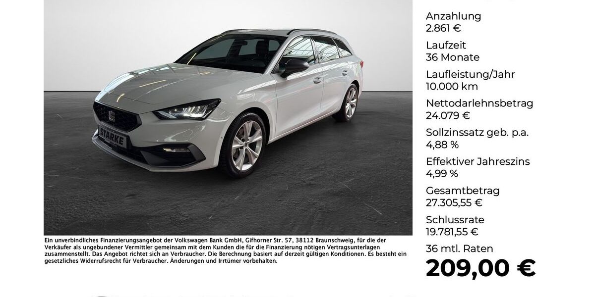 Seat Leon 11.865 km 25.989 &euro; Osnabrück 49078