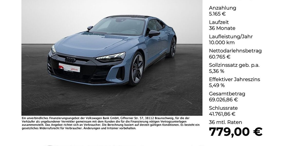 Audi e-tron GT 28.299 km 63.840 &euro; Osnabrück 49080