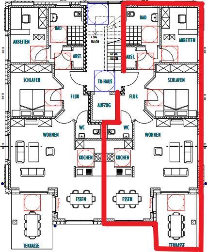 Erdgeschoßwohnung Ibbenbüren - 3 Zimmer, 87 m&sup2;, 1.150&euro; | Angebot:26425527