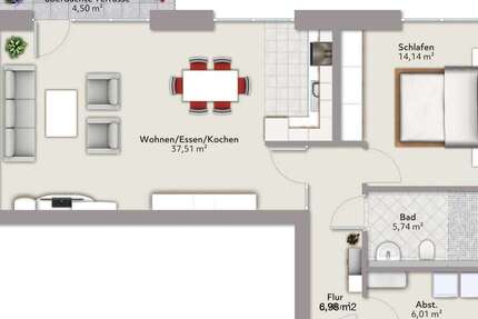Exklusive Neubauwohnungen im Zentrum von Ostercappeln 2 zimmer