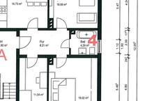 3-Zimmerwohnung Dodesheide 76 m² mit großem Balkon