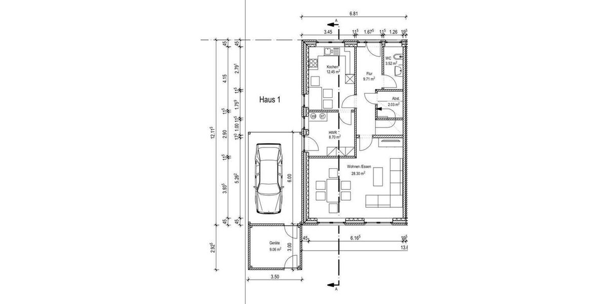 Elegante Doppelhaushälfte (5 Zi.) in Neuenkirchen-Vörden mit Carport - Doppelhaushälfte Neuenkirchen-Vörden Vörden | Angebot:24854461