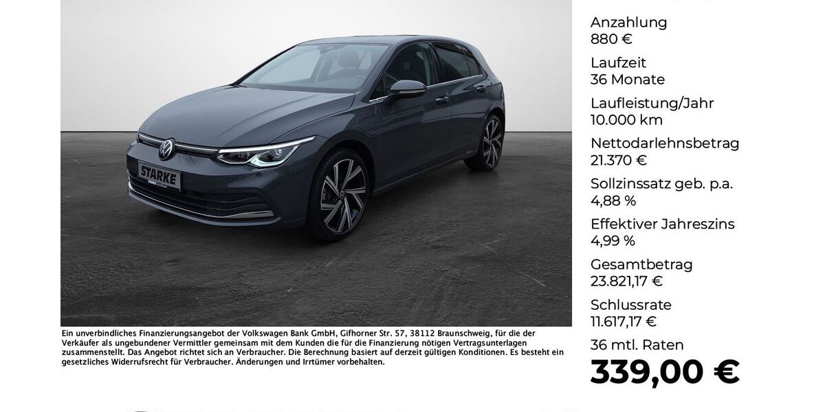 VW Golf 43.344 km 22.250 &euro; Lengerich 49525