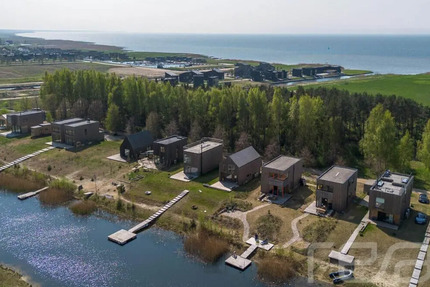 Modernes Traumhaus in Svencelė (Litauen) – Direkt am Wasser