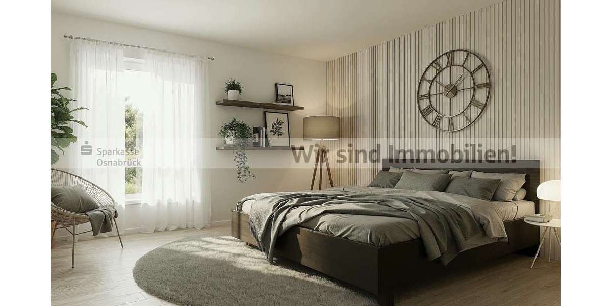 Etagenwohnung Bohmte - 3 Zimmer, 66 m&sup2;, 235.800&euro; | Angebot:26283949