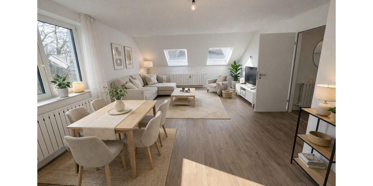 Dachgeschoßwohnung Rödinghausen - 3 Zimmer, 93 m&sup2;, 219.000&euro; | Angebot:25856837