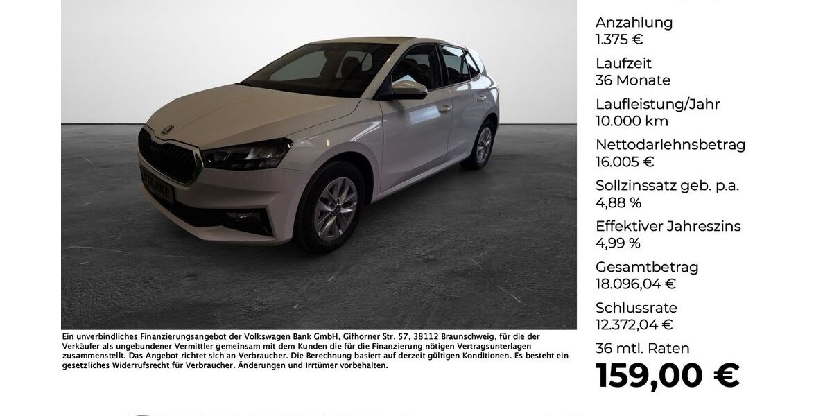 Skoda Fabia 10.388 km 17.250 &euro; Georgsmarienhütte 49124