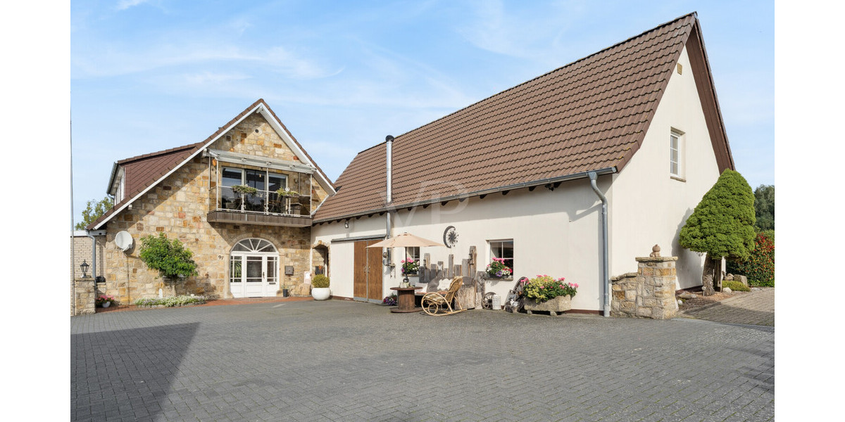 Ein Ort zum Ankommen- vielseitig nutzbarer Resthof mit parkähnlichen Grundstück - Gewerbeobjekt Ibbenbüren Ibbenbüren | Angebot:22979018