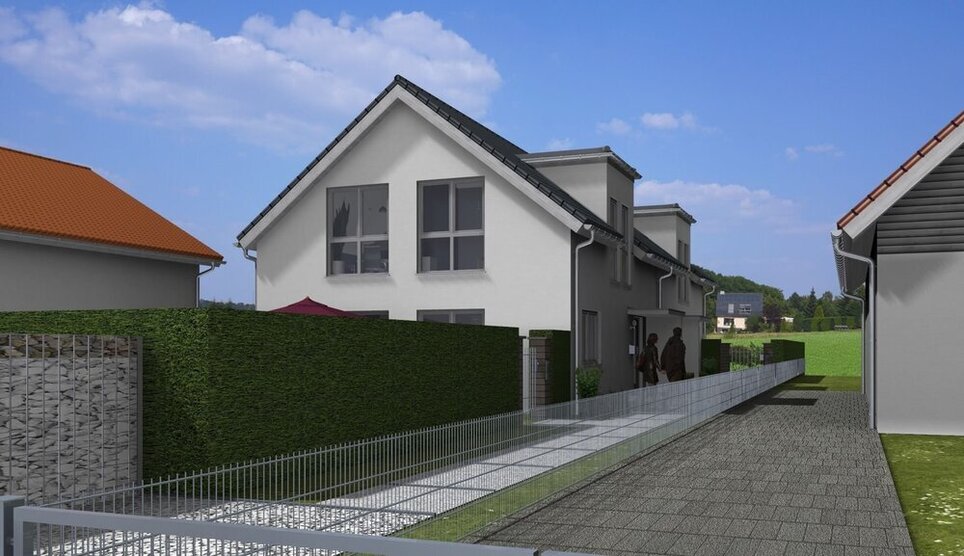 Projektierte hochenergieeffiziente Doppelhaushälfte in bester Lage von Osnabrück