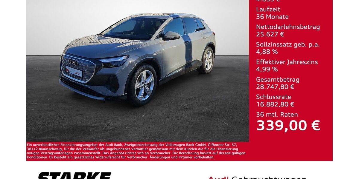 Audi Q4 e-tron 89.523 km 27.890 &euro; Osnabrück 49080