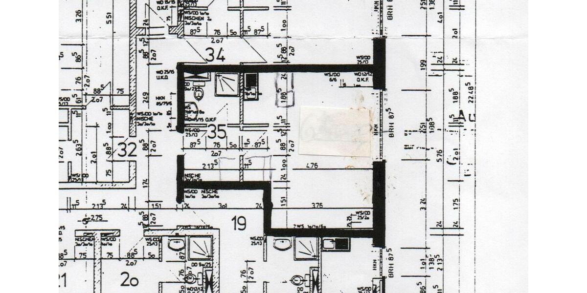 Etagenwohnung Osnabrück - 1 Zimmer, 30 m&sup2;, 99.000&euro; | Angebot:26931658