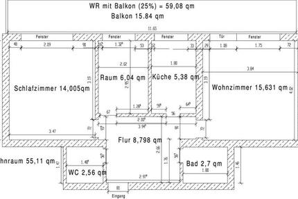 Wohnung Melle - 3 Zimmer, 59 m&sup2;, 125.000&euro; | Angebot:25100508