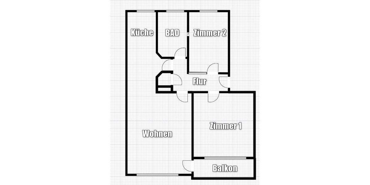Etagenwohnung Georgsmarienhütte - 3 Zimmer, 72 m&sup2;, 140.000&euro; | Angebot:26419182