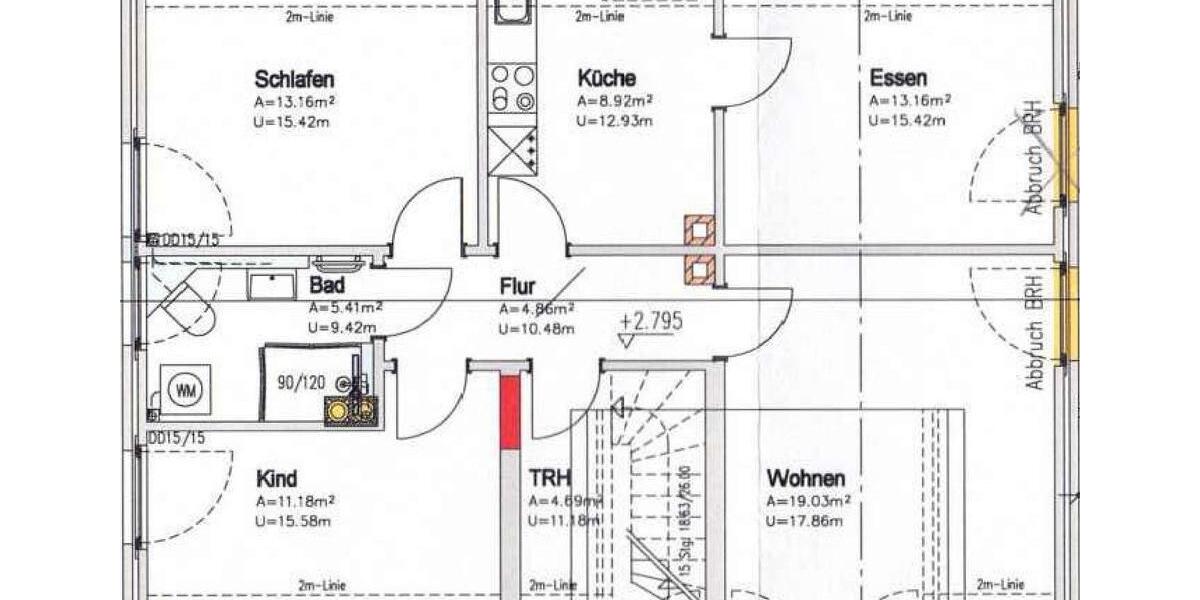 Etagenwohnung Bramsche - 4 Zimmer, 76 m&sup2;, 800&euro; | Angebot:25420041