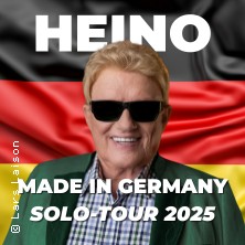 Heino - Made in Germany Solo Tour 2026 16.03.2026 Bürgerhaus Ibbenbüren