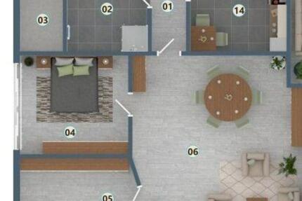 Wohnung Bramsche - 3 Zimmer, 94 m&sup2;, 715&euro; | Angebot:26067735