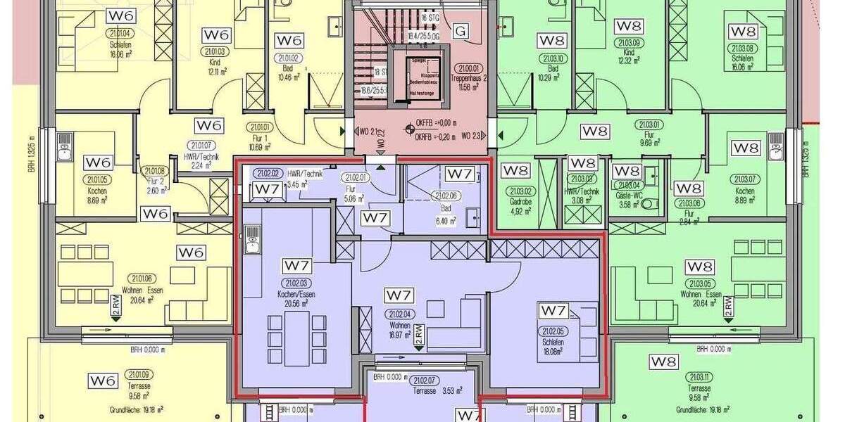Etagenwohnung Versmold Bockhorst - 2 Zimmer, 74 m&sup2;, 277.650&euro; | Angebot:24453305