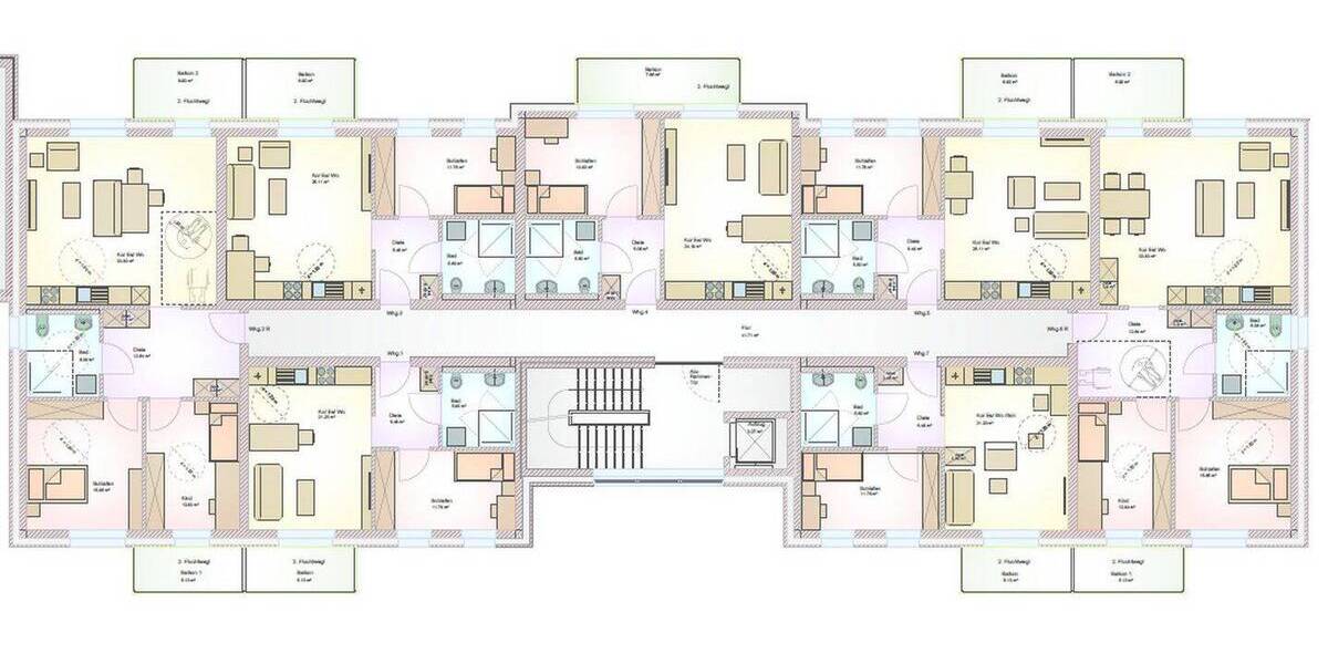 Etagenwohnung Neuenkirchen-Vörden Neuenkirchen - 2 Zimmer, 50 m&sup2;, 625&euro; | Angebot:26907745