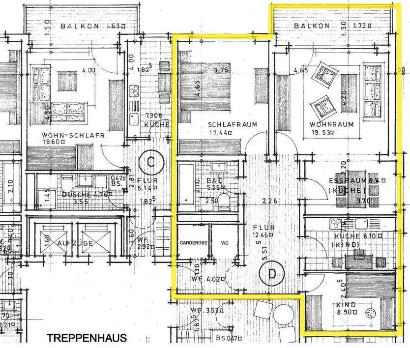 Wohnung zum Kaufen in Osnabrück 215.000 € 86 m²