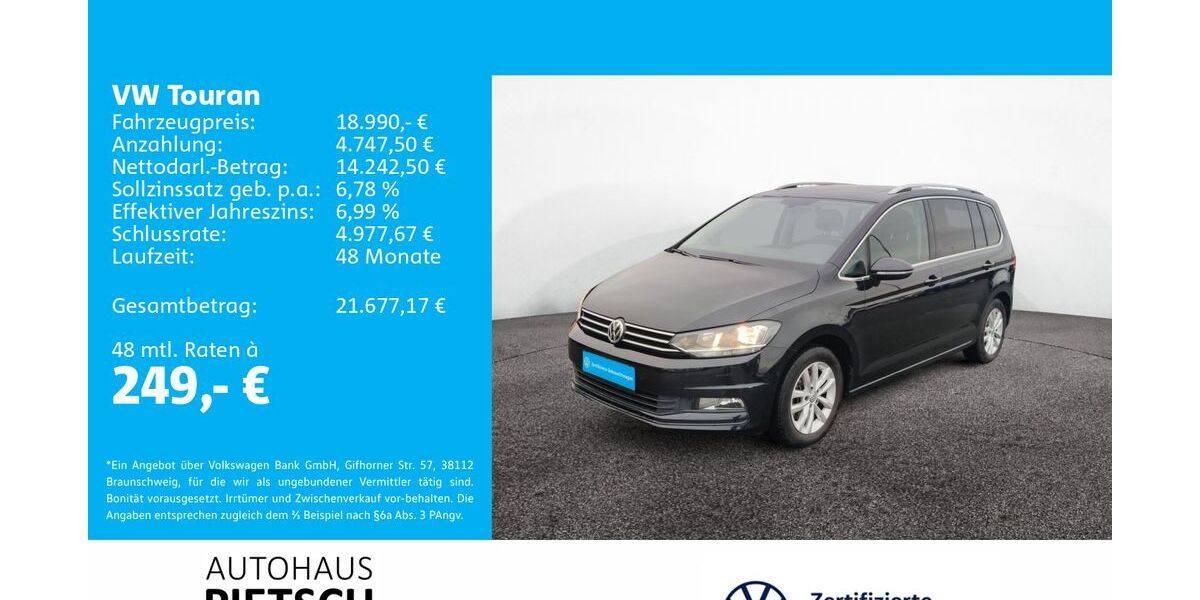 VW Touran 123.755 km 18.990 &euro; Melle 49324