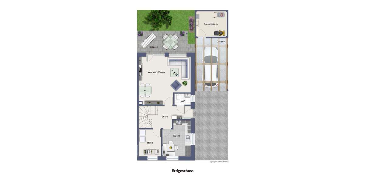 Doppelhaushälfte Recke - 4 Zimmer, 111 m&sup2;, 259.000&euro; | Angebot:25688549